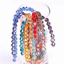 Crystal glass beads