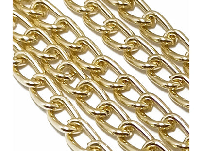 Golden Aluminium  Chain size 6 mm