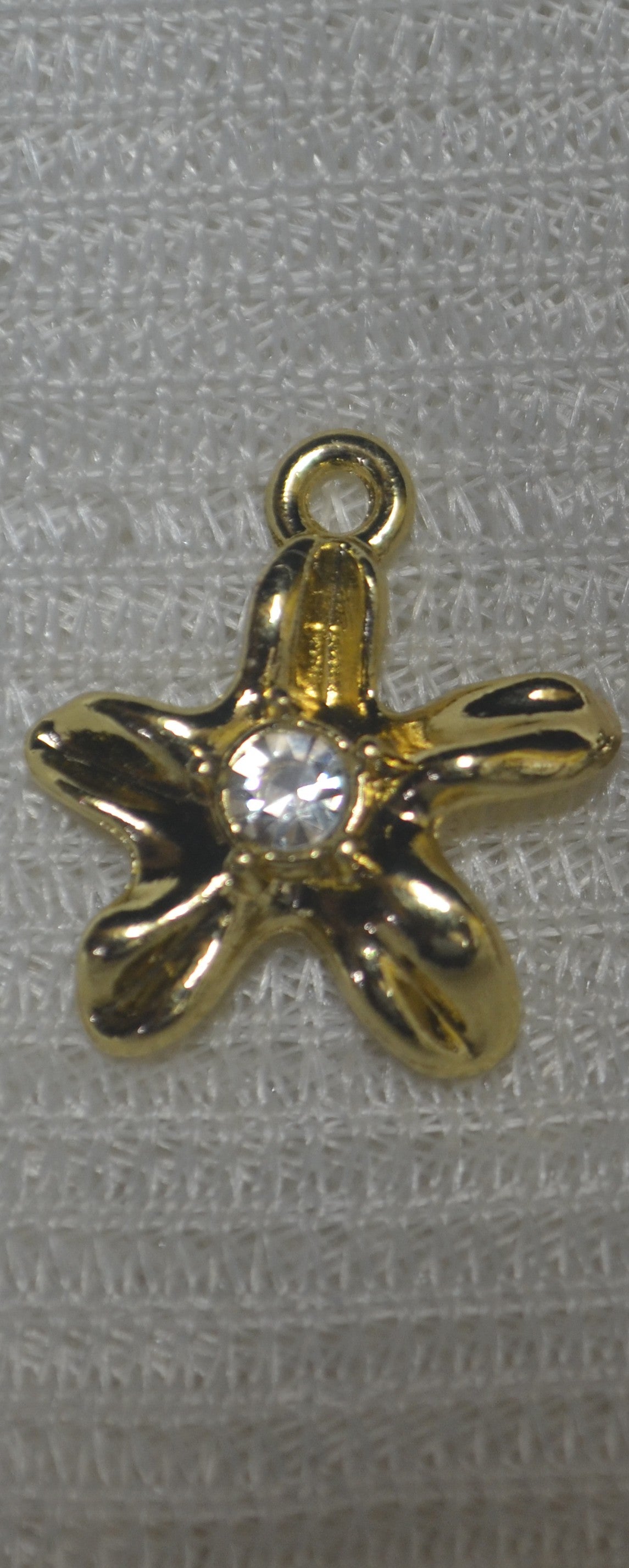 Anti-Tarnish Flower charm - Available in Gold & Silver