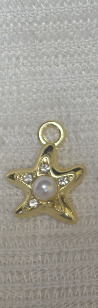 Anti-Tarnish Star charm - Available in Gold & Silver