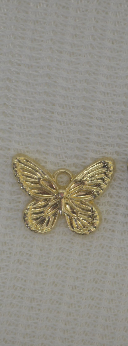 Anti-Tarnish butterfly charm - Available in Gold & Silver