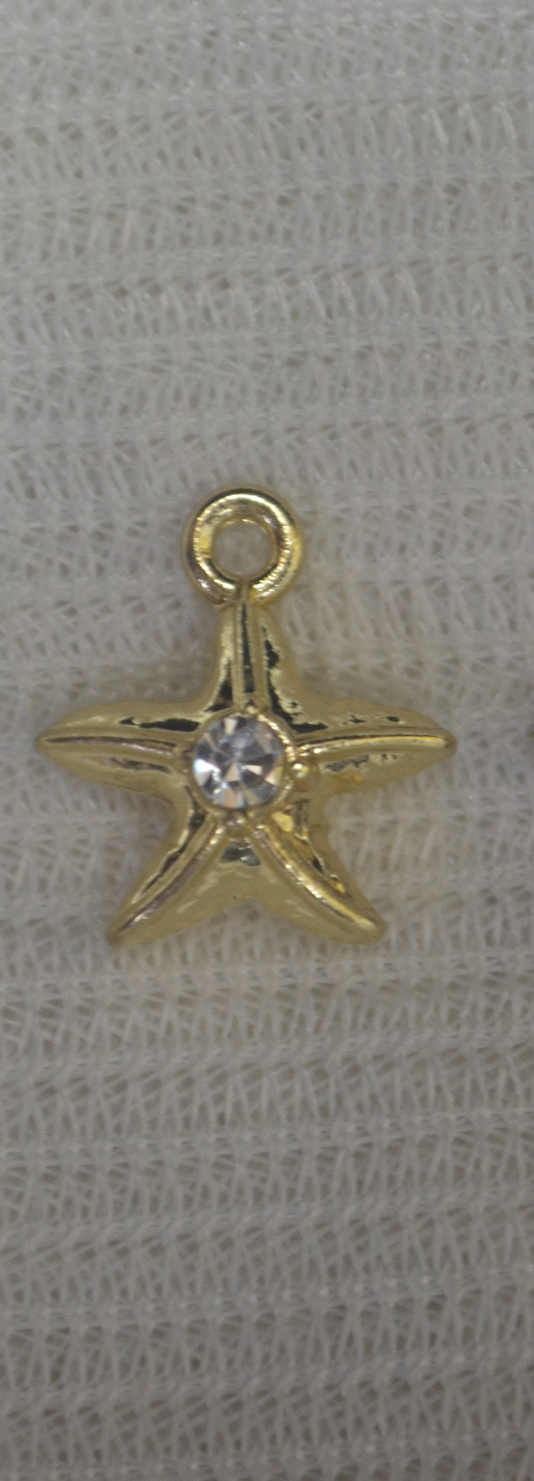 Anti-Tarnish Star Fish charm - Available in Gold & Silver