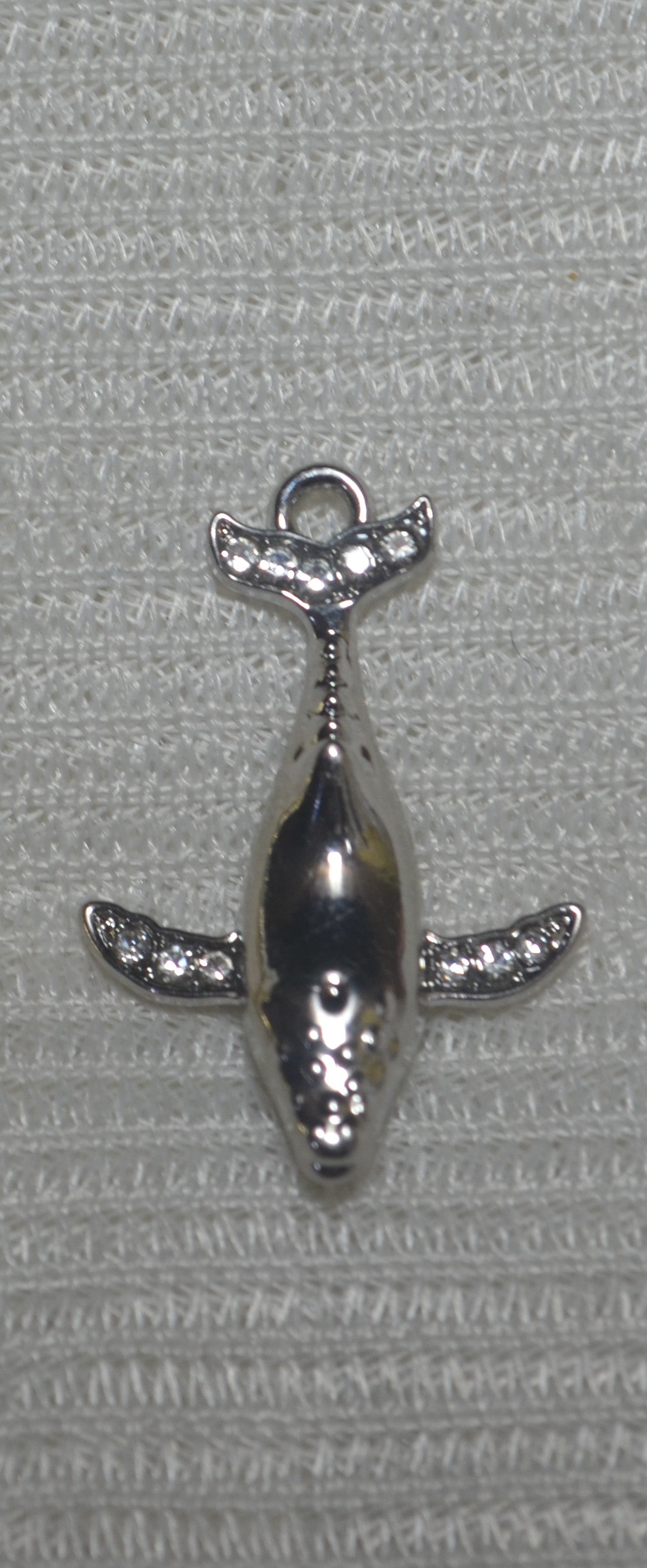 Anti-Tarnish baby whale Charm - Available in Gold & Silver