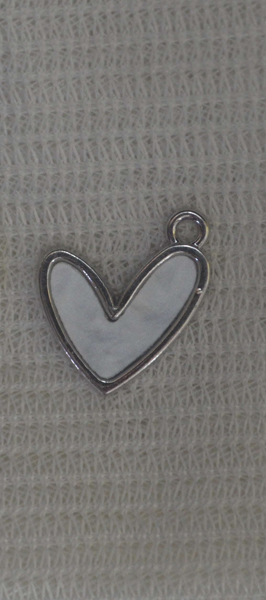 Anti-Tarnish lovely Heart charm - Available in Gold & Silver