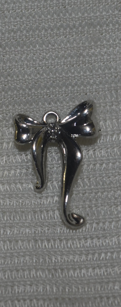 Anti-Tarnish Bow charm - Available in Gold & Silver