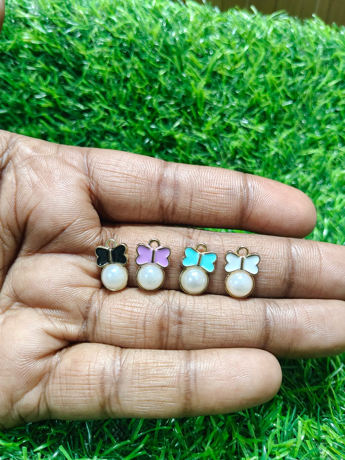 Bow Charms | Pearl Charms