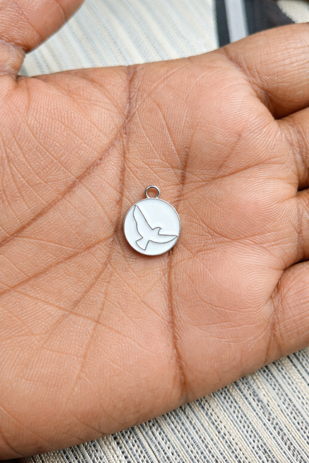 Dove Charms | Bird Charms | Enamel Charms