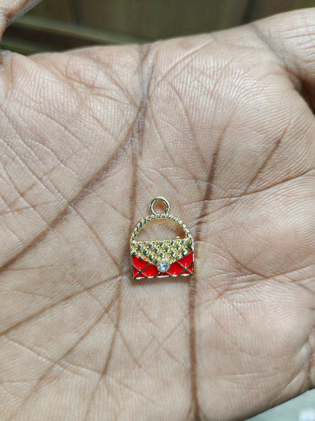 Red Charms | Handbag Charms | Enamel Charms