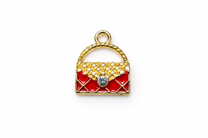 Red Charms | Handbag Charms | Enamel Charms