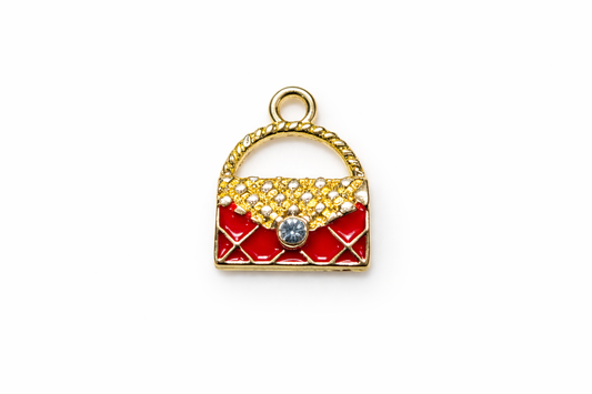 Red Charms | Handbag Charms | Enamel Charms