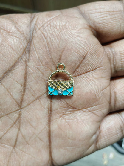 Blue Charms | Handbag Charms | Enamel Charms