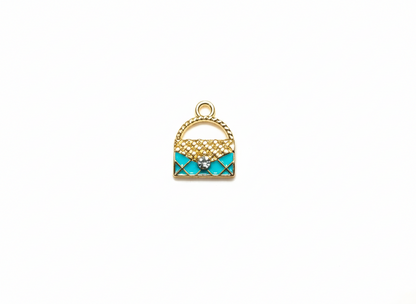 Blue Charms | Handbag Charms | Enamel Charms