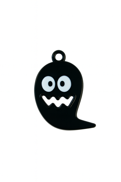 NAGNESHI Halloween Enamel Charm for Jewelry Making - Nightmare Before Christmas Sally & Pumpkin Face Design - Perfect for Fans, DIY Crafts, and Accessories
