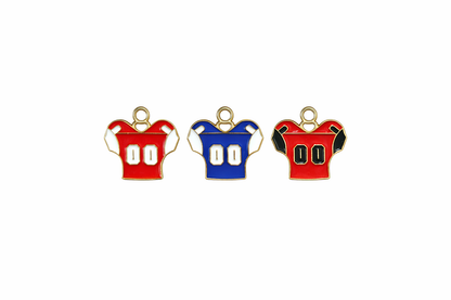 Football Charms | Jersey Charms | Enamel Charms