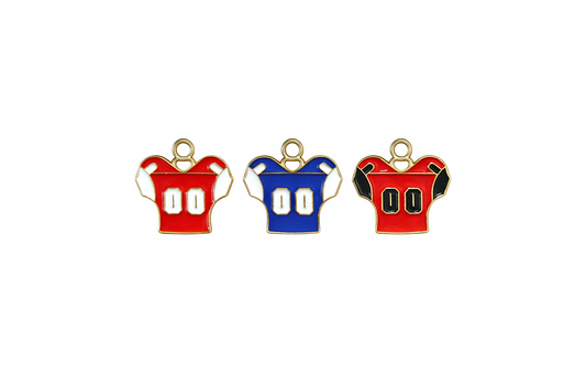 Football Charms | Jersey Charms | Enamel Charms