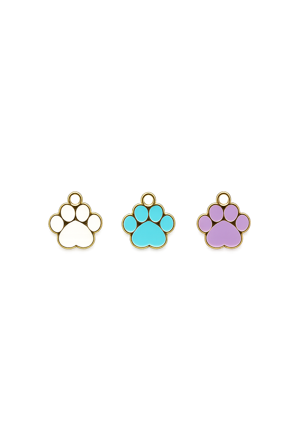 Mixed Enamel Charms |  Paw Charms | Star Charms  | Doge Charms