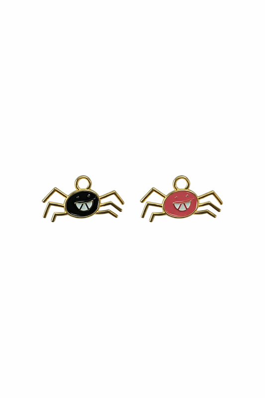 NAGNESHI Mixed Enamel Spider Charms for DIY Jewelry Making, Charm Bracelets, Necklaces