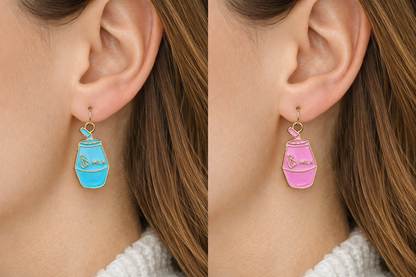 Enamel Charms | Enamel Charm |  Milk Charms | Carton Charms