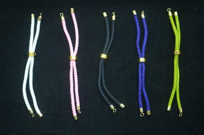 Twisted Cord Bracelet Makings Charms Jewelry For Rakhi and Band