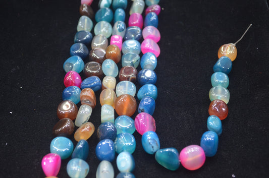 14@14 square stone original multi Colrs
