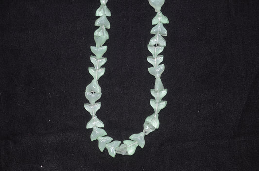 Fishtail Glass Beads