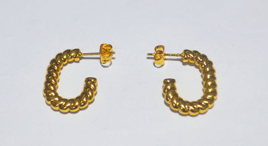 Anti Tarnish Hoop Earrings | Stylish Artificial Jewellery for Women & Girls