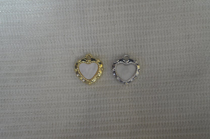 Anti-Tarnish lovable Heart charm - Available in Gold & Silver