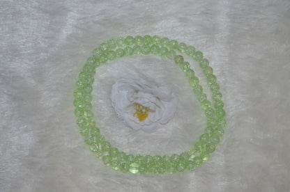 Crackle Glass Beads - 26cm Strings, Pack of 5