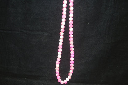 Dual-tone color Crackle Glass Beads - 26cm Strings, Pack of 5