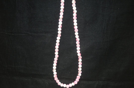 Dual-tone color Crackle Glass Beads - 26cm Strings, Pack of 5
