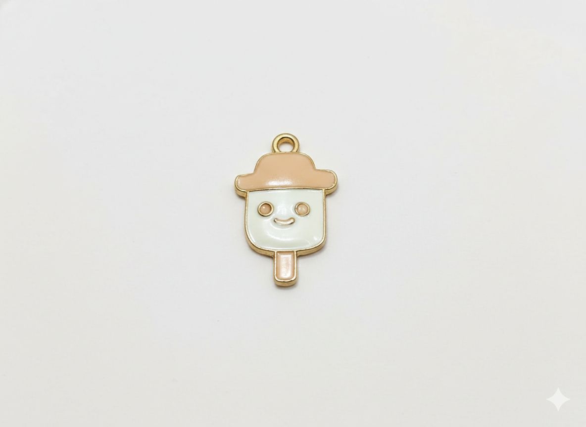 Ice Cream Charms | Enamel Charms | Pink Charms