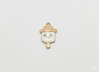 Ice Cream Charms | Enamel Charms | Pink Charms