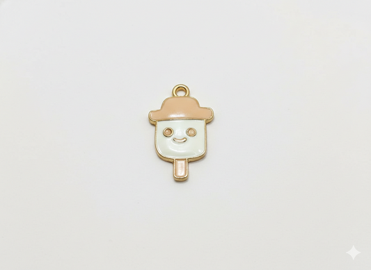 Ice Cream Charms | Enamel Charms | Pink Charms