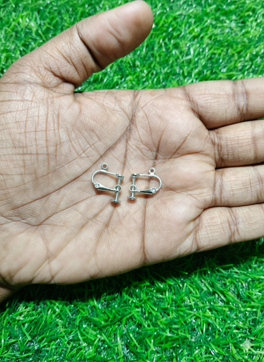 Anti-Tarnish 18K Gold & Silver Plated Leverback Earring Hooks (Jewelry Making Findings)