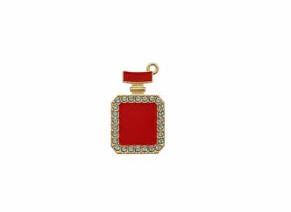 Luxury Charms | Perfume Charms | Bottle Charms | Red Charms