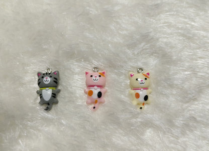 Cute Cat Charms for Kids comes in pack of 6