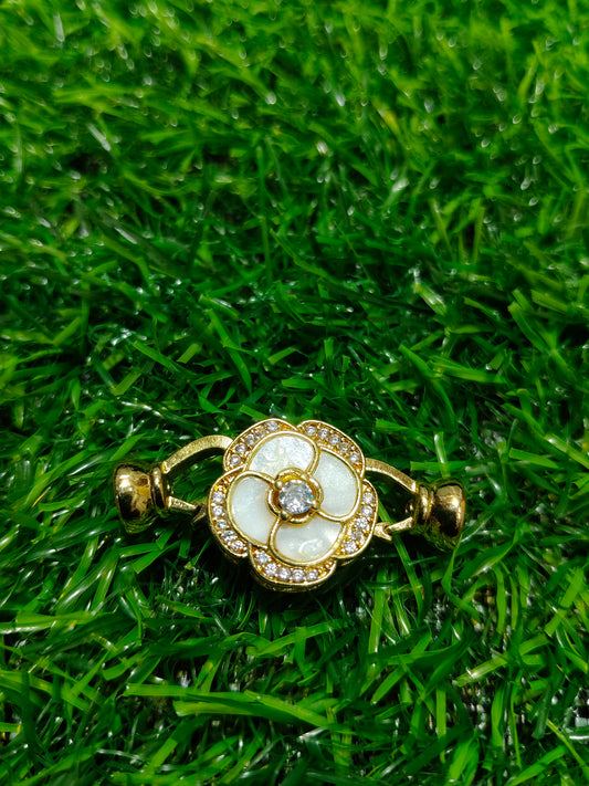 Blossom & Shine: Anti-Tarnish Floral Charm