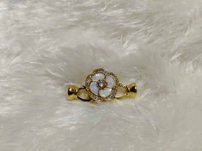 Blossom & Shine: Anti-Tarnish Floral Charm