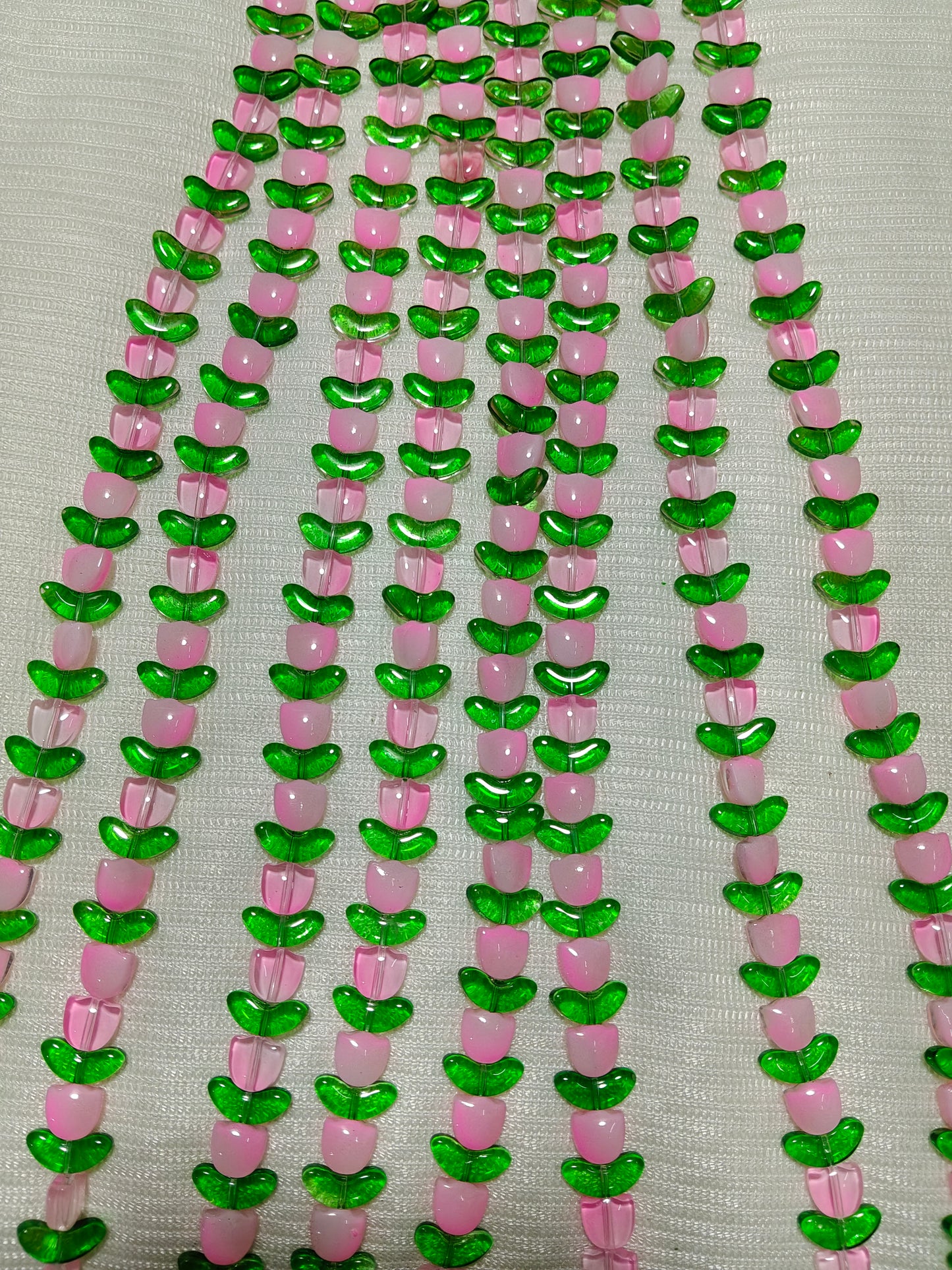 Tulip Glass Beads