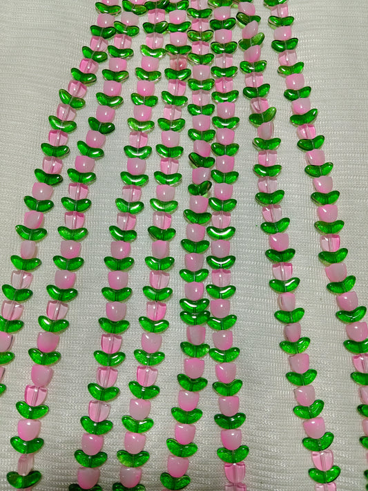 Tulip Glass Beads