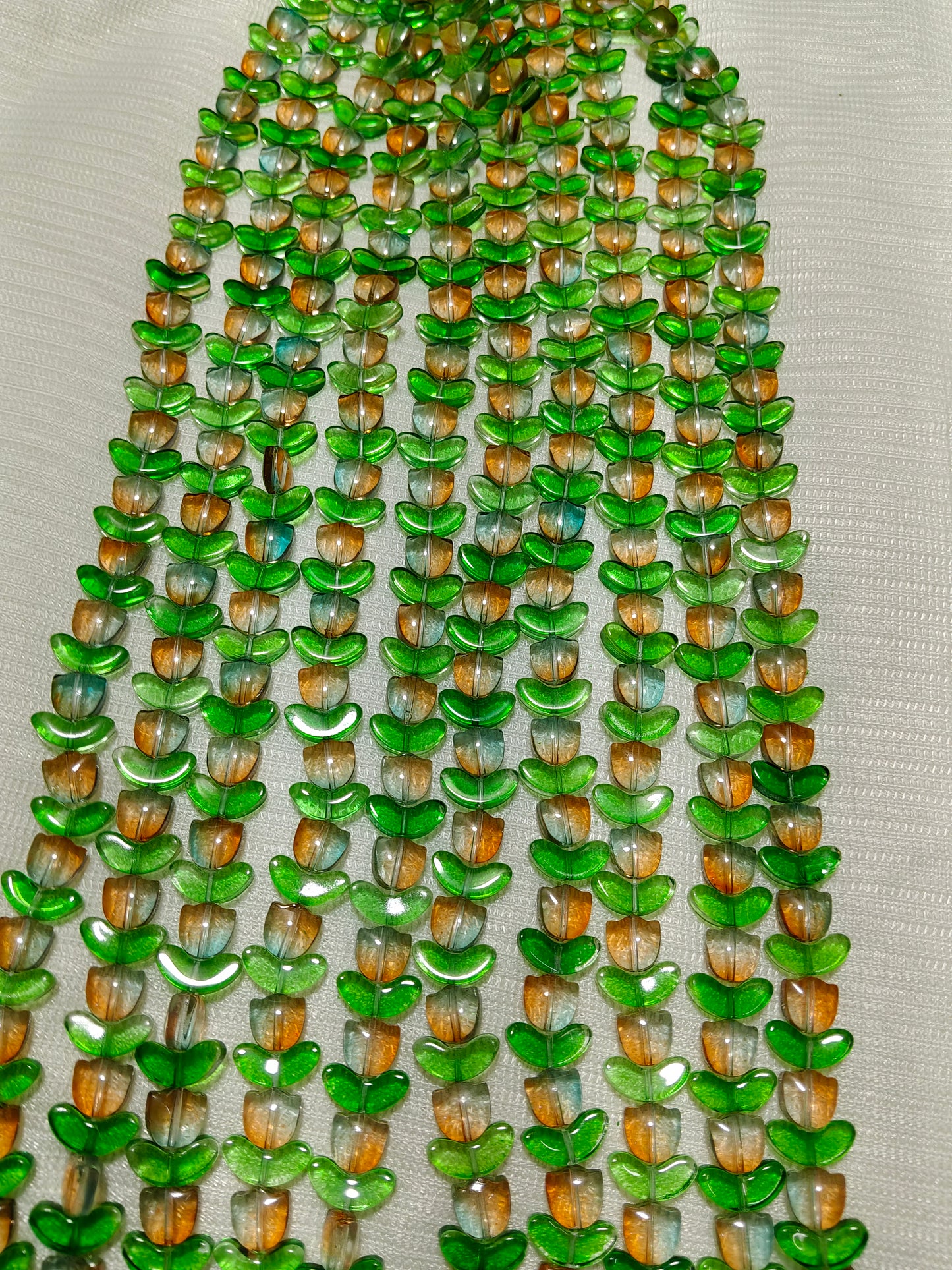Tulip Glass Beads