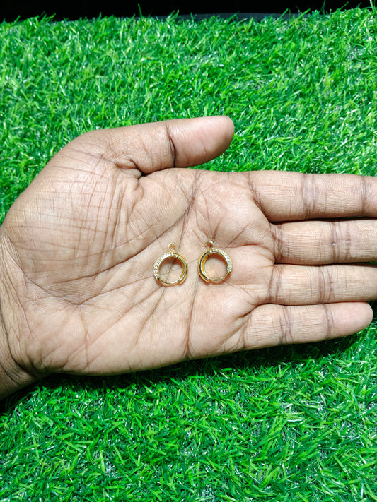 Anti-Tarnish 18K Gold & Silver Plated AD Micro-Pave Baali