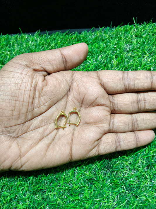 Anti-Tarnish 18K Gold & Silver Plated AD Micro-Pave Baali