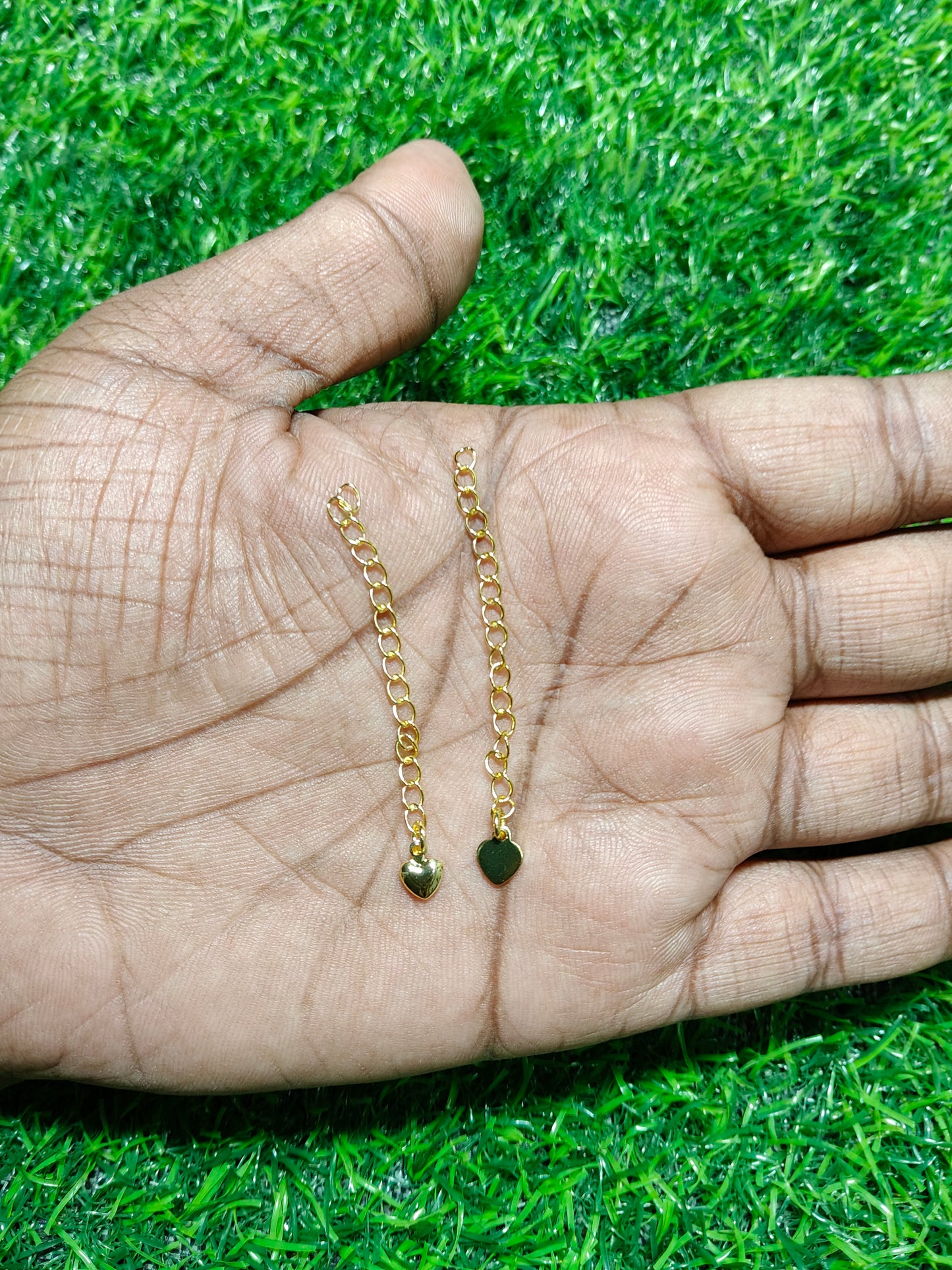 Anti Tarnish 18k Gold plated Extension Chain (pack of 10)