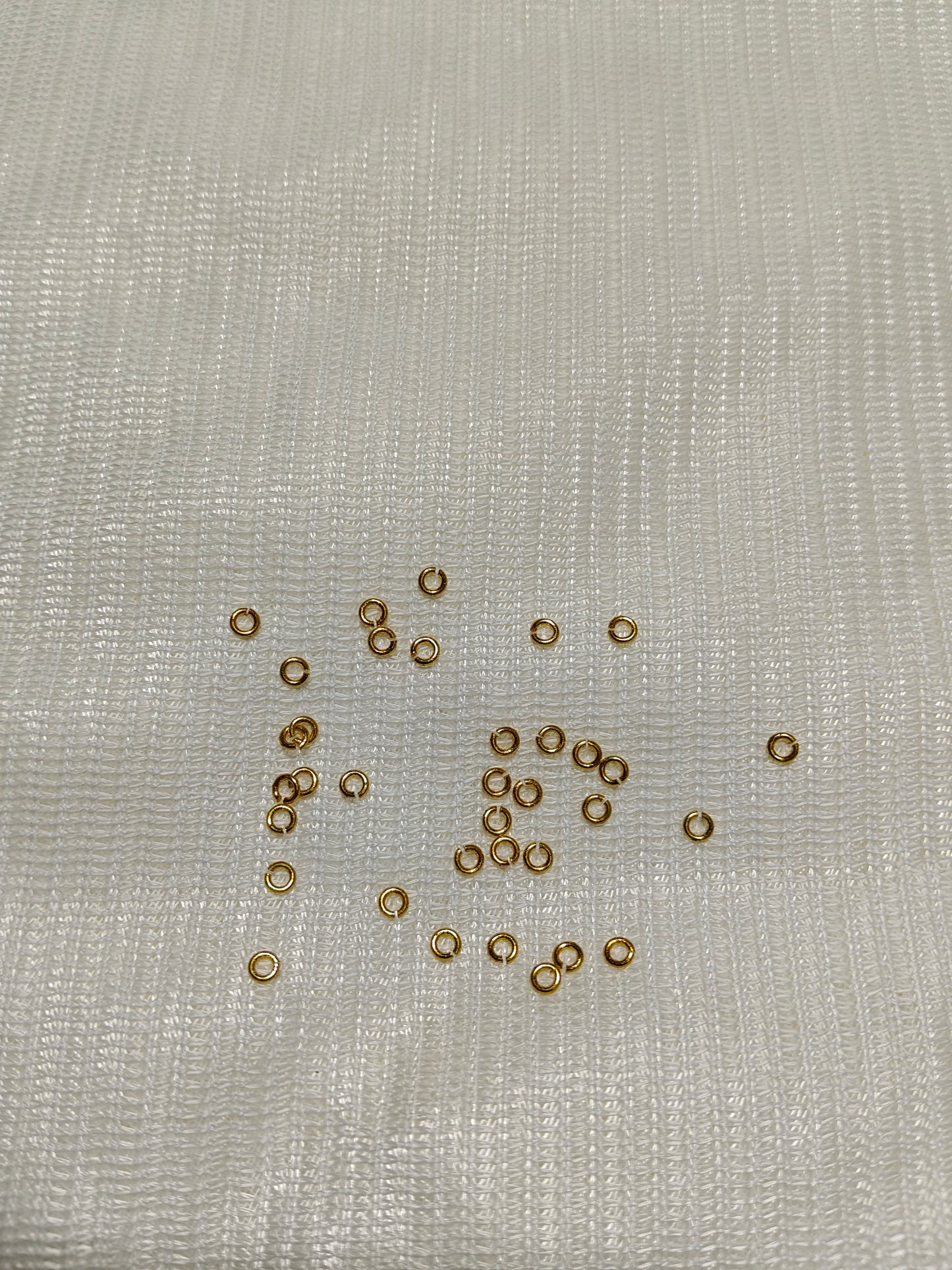 Anti-Tarnish 18K Gold Plated Jump Rings (Pack of 100)