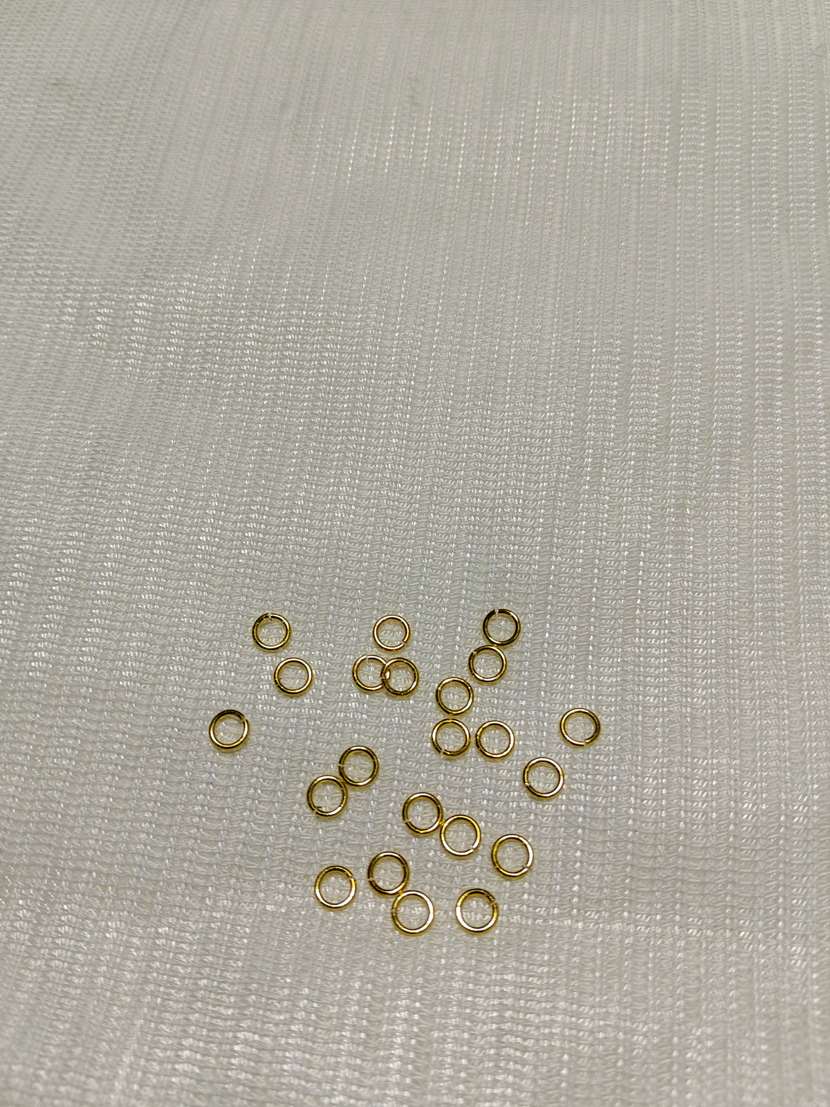Anti-Tarnish 18K Gold Plated Jump Rings (Pack of 100)
