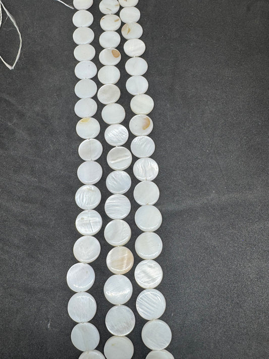 Mop shall round beads 15 mm