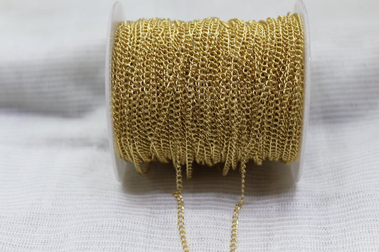 Anti Tarnish 4MM Jewelry Makin for Women Stylish Neck chains