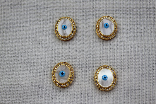 Meenakari Mop  Raw Material Loose Beads Spacers, Connectors, Components for Jewellery Making |Size :
