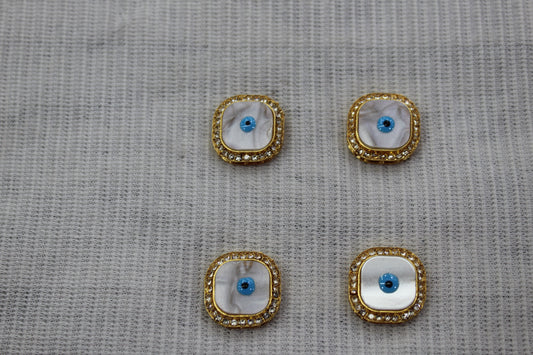 Meenakari Mop  Raw Material Loose Beads Spacers, Connectors, Components for Jewellery Making |Size :